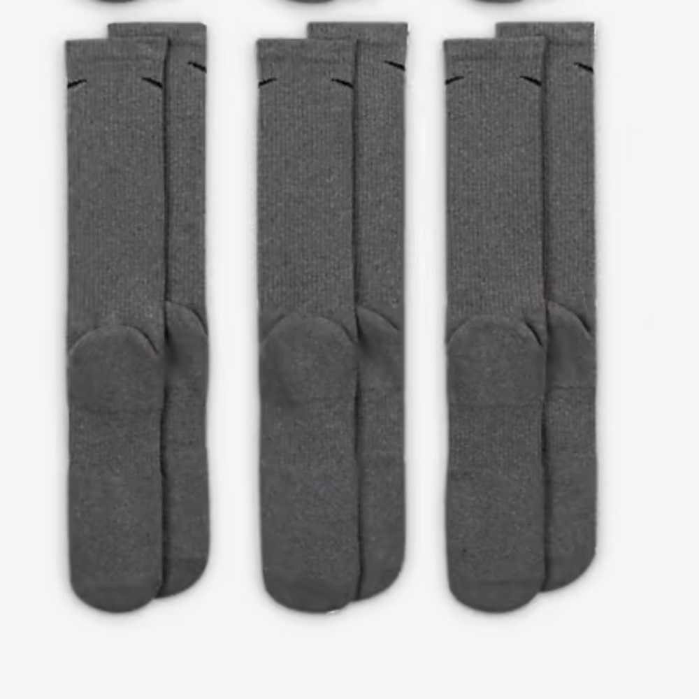 NIKE
Training Crew Socks (3 Pairs)
Nike Everyday Cushioned - Picture 3 of 4